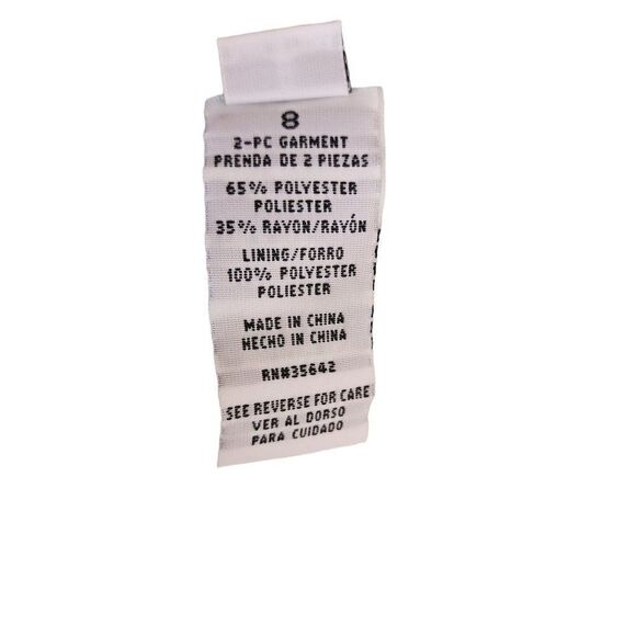 Vintage 80s Pencil Skirt Womens Size 8 Mint Green Embroidered Waist - Picture 8 of 9